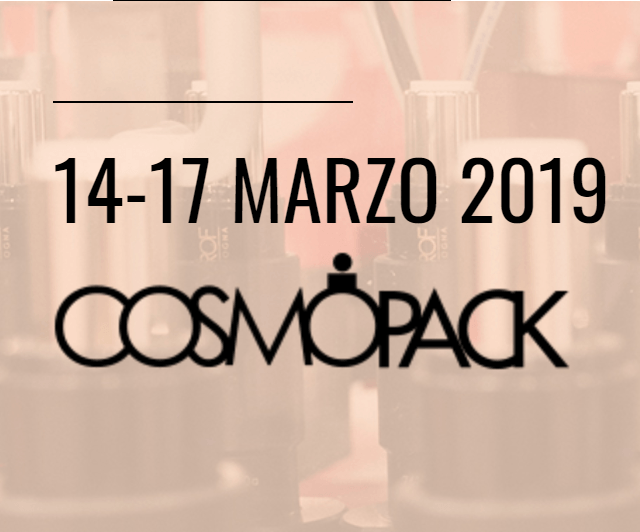 COSMOPACK 14-17 MARZO 2019